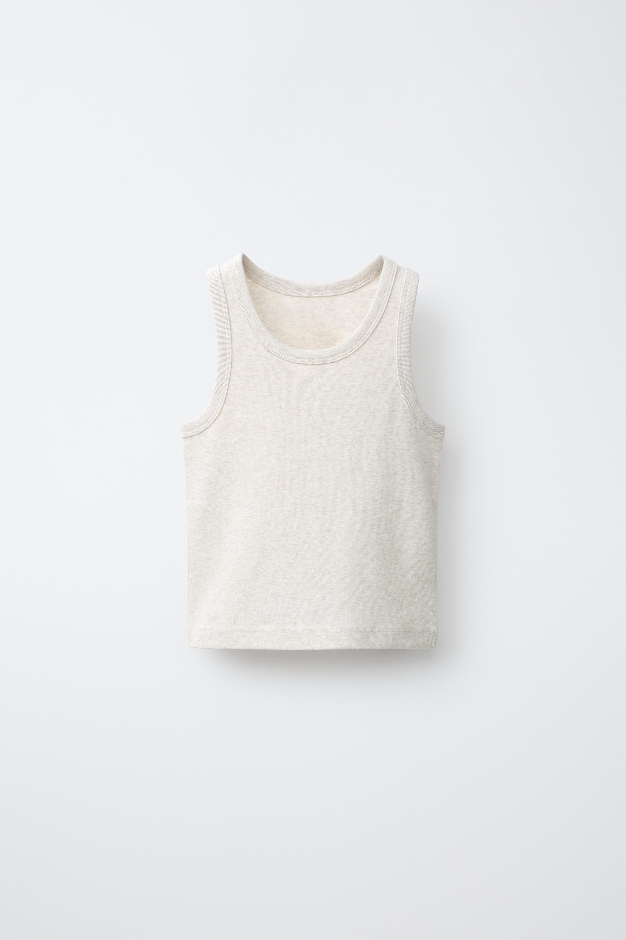 MELANGE RIB TOP